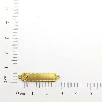 AC LATÃO PLAQUINHA INFANTIL MENINA