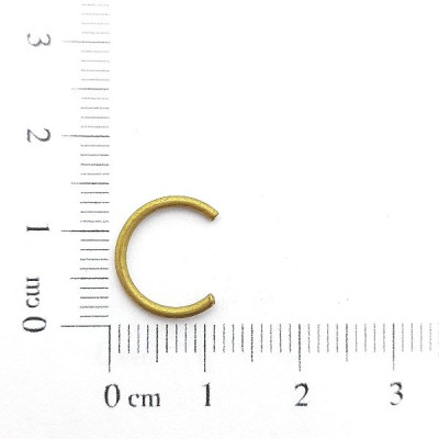 AC LATÃO ARGOLINHA MEIA LUA