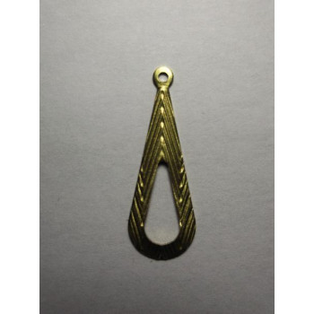 AC LATÃO GOTA M VZD CENTRO TXT SERRILHADA 1 ARG