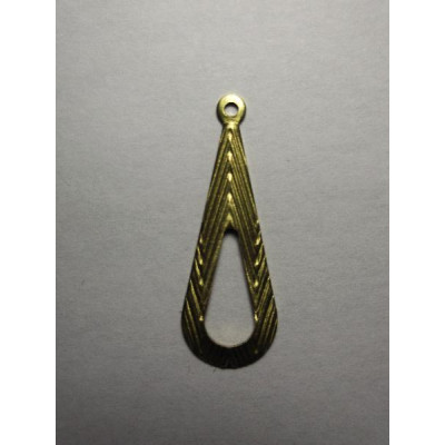 AC LATÃO GOTA M VZD CENTRO TXT SERRILHADA 1 ARG