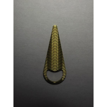 AC LATÃO GOTA M TXT LINHA VZD BAIXO S/ ARG