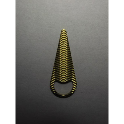 AC LATÃO GOTA M TXT LINHA VZD BAIXO S/ ARG