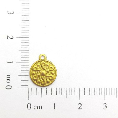 AC LATÃO REDONDO P TXT DESENHOS LISO 1 ARG