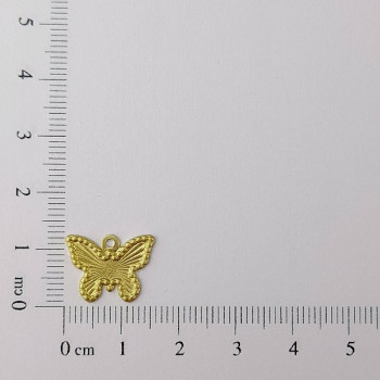 AC LATÃO BORBOLETA 11MM BORDA 1 ARG