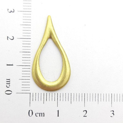 AC LATÃO GOTA 29MM VZD S/ FURO