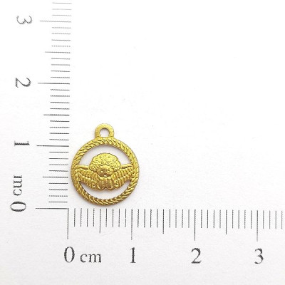 AC LATÃO REDONDO ANJO DA GUARDA VZD 1 ARG