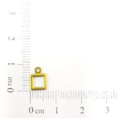 AC LATÃO QUADRADO MINI LISO VZD 1 ARG