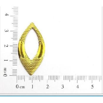 AC LATÃO NAVETE TXT LATERAIS S/FURO