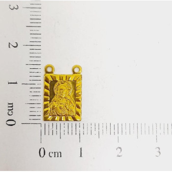 AC LATÃO ESC SC JESUS CHEIO DIAMANTADO