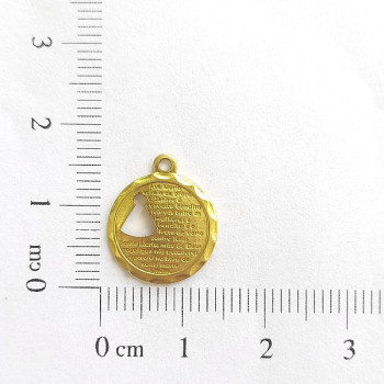 AC LATÃO REDONDO M AVE MARIA VZD 1 ARG