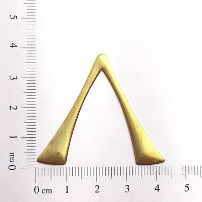 AC LATÃO FORQUILHA LISA S/ FURO