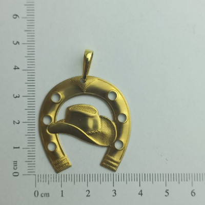 PIN FERRADURA CHAPÉU CAG