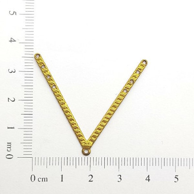 AC LATÃO FORQUILHA ELOS 1 ARG 8 FUROS