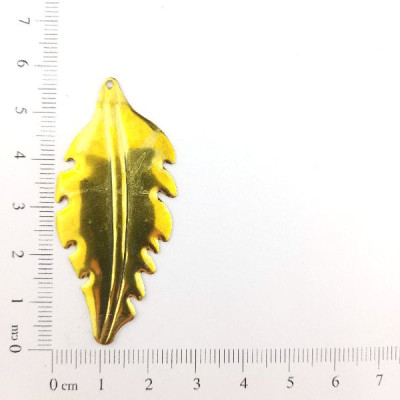 AC LATÃO FOLHA G LISO ESQUERDO 1 FURO