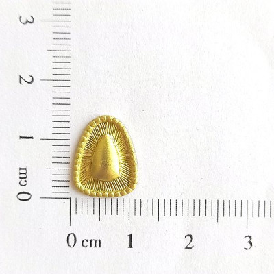 AC LATÃO CONE TXT MEIO LISO S/ FURO