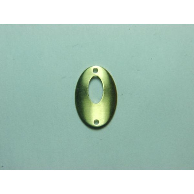 AC LATÃO OVAL P VZD ABL 2 FUROS