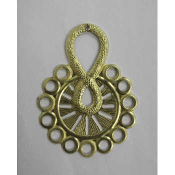 AC LATÃO REDONDOS VZD 1 FURO