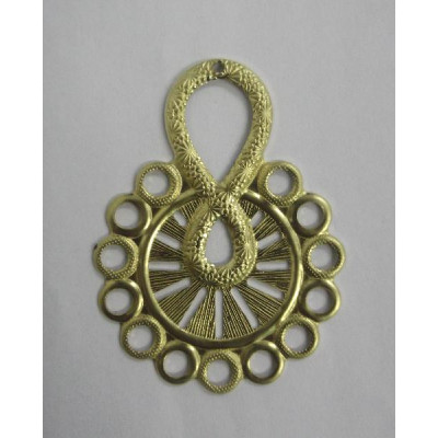 AC LATÃO REDONDOS VZD 1 FURO