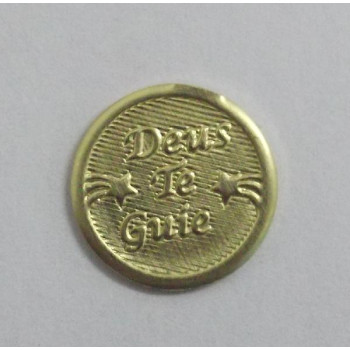 AC LATÃO REDONDO P DEUS TE GUIE S/ ARG