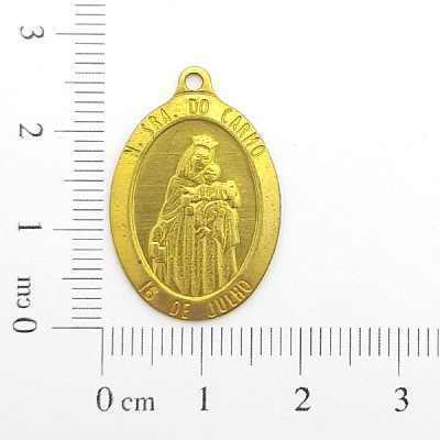 AC LATÃO MEDALHA NSS SRA DO CARMO 1 ARG