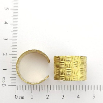 AC LATÃO ANEL REGULAVEL XADREZ 2 FUROS