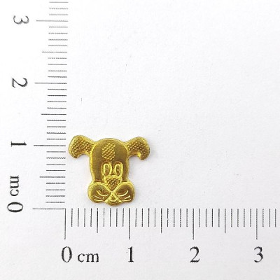 AC LATAO CABEÇA DE CACHORRO 3D S/ FURO