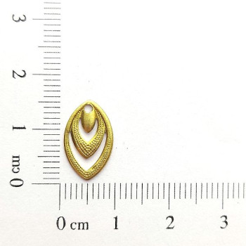 AC LATÃO NAVETE TXT LISA 2 VZD 1 FURO