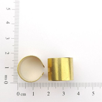 ANEL FALANGE CHEIO LISO MENOR 2 FUROS