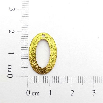 AC LATÃO OVAL M ABL TXT VZD 1 FURO