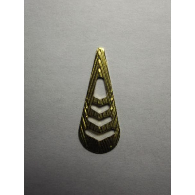 AC LATÃO GOTA M 4 VZD TXT SERRILHADA S/ ARG