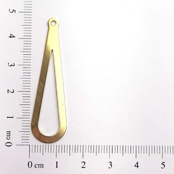 AC LATÃO GOTA G LISA VZD 1 FURO