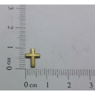 AC LATÃO CRUZ M 9MM LISA ABL S/ FURO