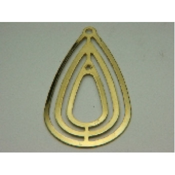 AC LATÃO GOTA GIRA VZD 2 FUROS