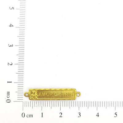 AC LATÃO PLAQUINHA INFANTIL AMOR DA TITIA