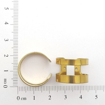 AC LATÃO ANEL REGULAVEL LISO 1 VZD SEM FURO