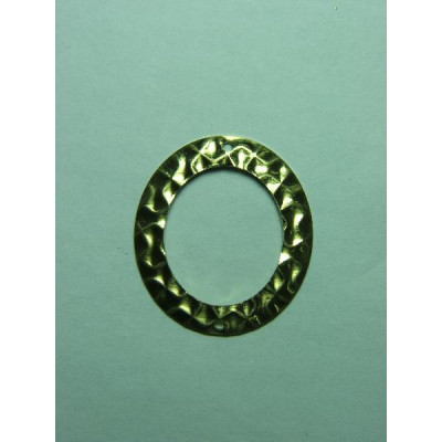 AC LATÃO OVAL G TXT VZD 2 FUROS