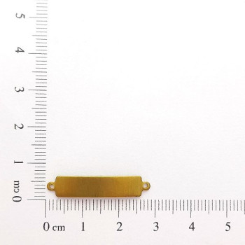 AC LATÃO PLAQUINHA INFANTIL LISA