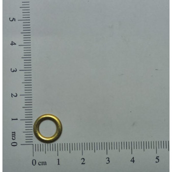 AC LATÃO REDONDO G 11MM VZD ABL S/ FURO