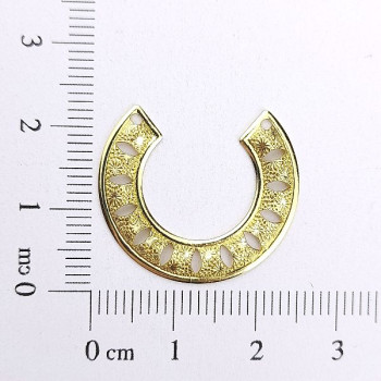 AC LATÃO MEIA LUA M TXT 2 FUROS