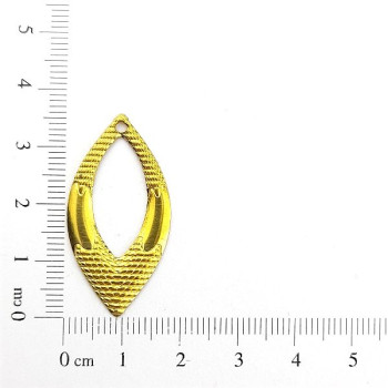 AC LATÃO NAVETE TXT LATERAIS 1 FURO