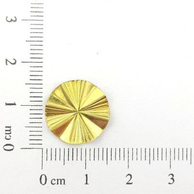 AC LATÃO REDONDO P ONDULADO RISCADO S/ FURO