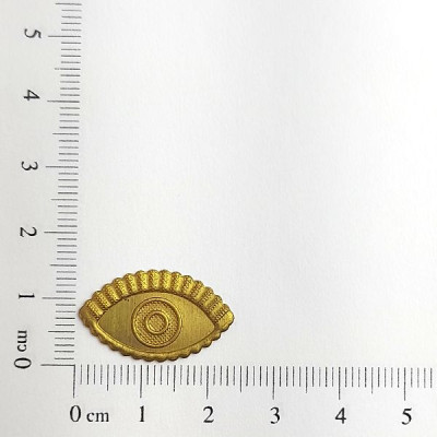 AC LATÃO OLHO GREGO M S/ FURO