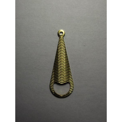 AC LATÃO GOTA M TXT LINHA VZD BAIXO 1 ARG