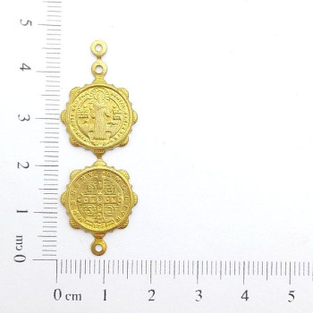 AC LATÃO SÃO BENTO ESTAMPADO DUPLO