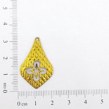 AC LATÃO GOTA M TXT ESCAMAS CHATÃO SS20 1 FURO