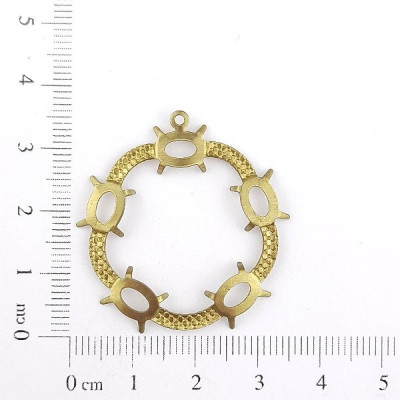 AC LATÃO REDONDO CHATÃO OVAL 6X8 1 ARG