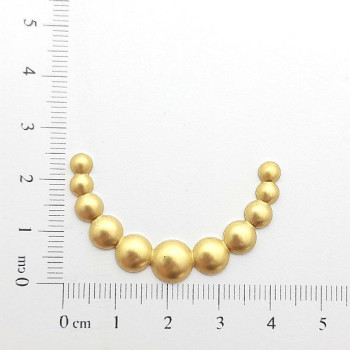 AC LATÃO REDONDOS MEIA LUA LISO S/ FURO