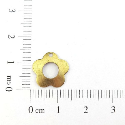 AC LATÃO FLOR P ABL VZD 1 FURO