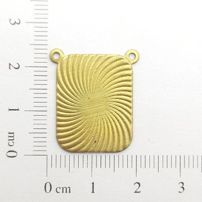 AC LATÃO PLACA RISCOS 2 ARG