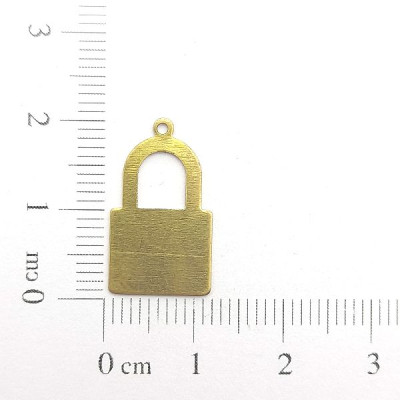 AC LATÃO CADEADO LISO 1 ARG